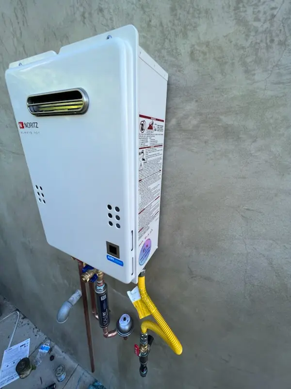 Tankless water heater installation for Shoreham homes